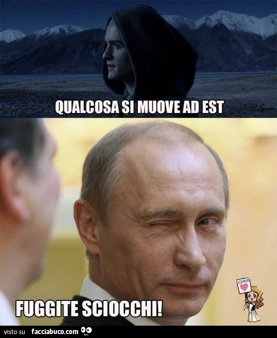 Qualcosa si muove ad Est. Fuggite sciocchi