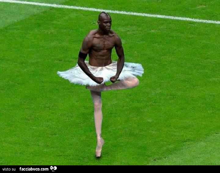 Balotelli ballerina