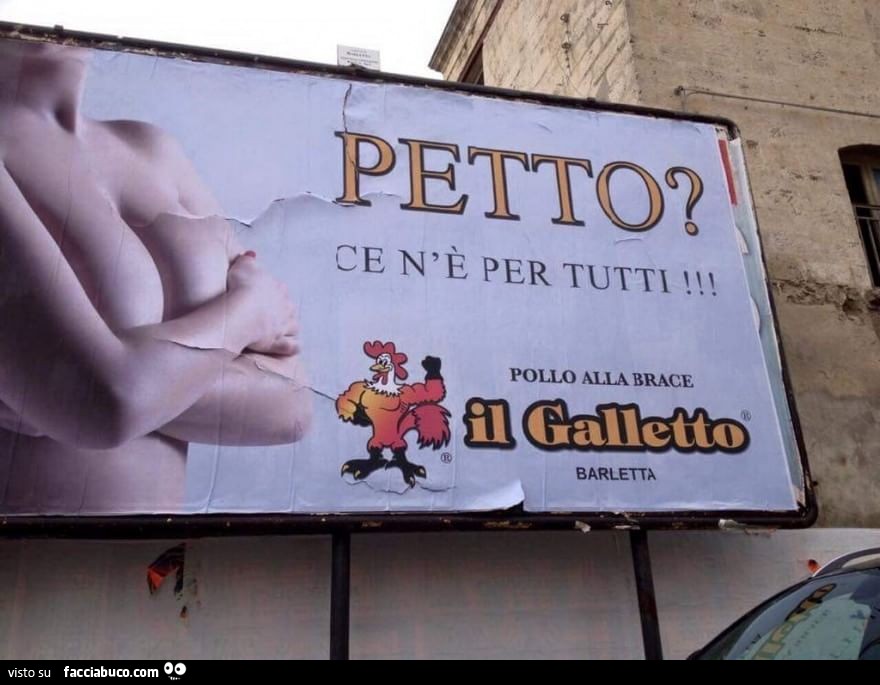 Petto? Ce n'è per tutti! Pollo alla brace. Il galletto. Barletta