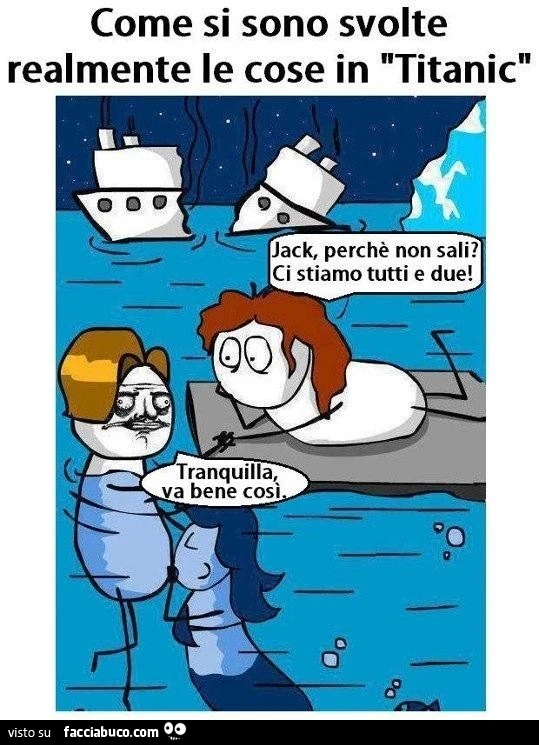 Come si sono svolte realmente le cose in Titanic