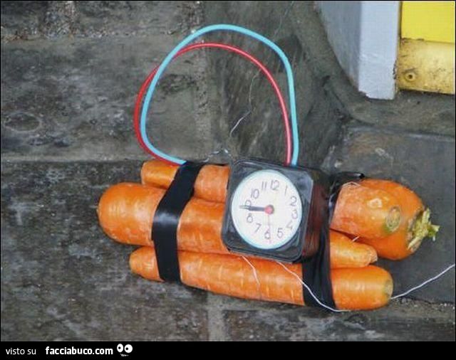 bomba vegana con carote