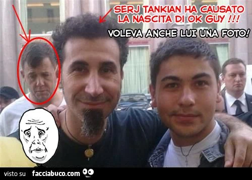 il meme ok guy prende vita