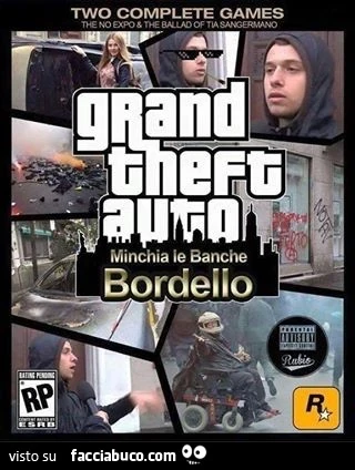 Grand Theft Auto: minchia le banche Bordello