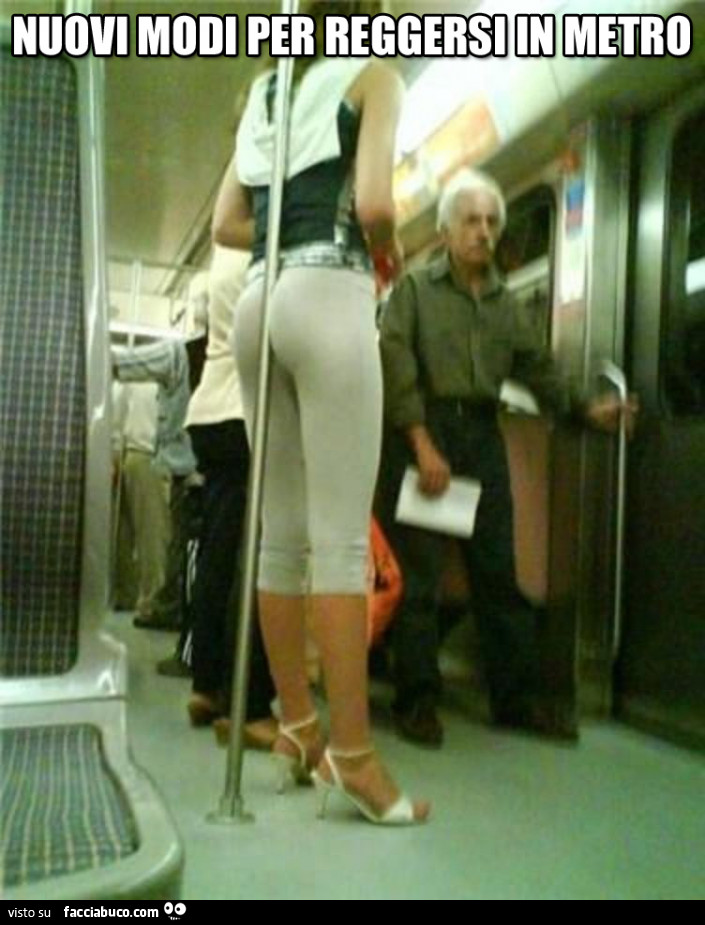 Nuovi modi per reggersi in metro