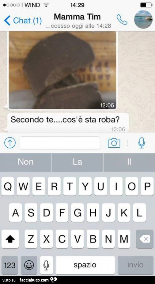 Mamma: secondo te cos'è sta roba?