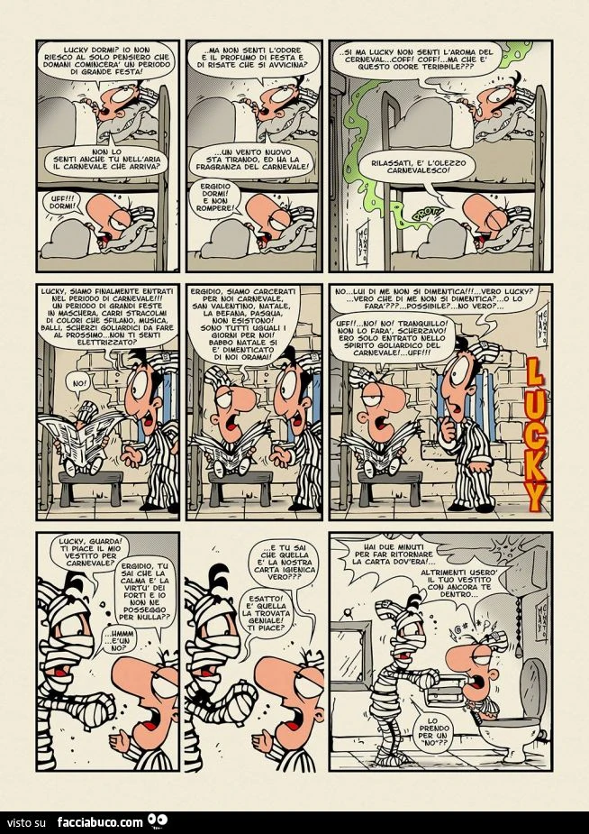 LUCKY di Max Cimato strip 2