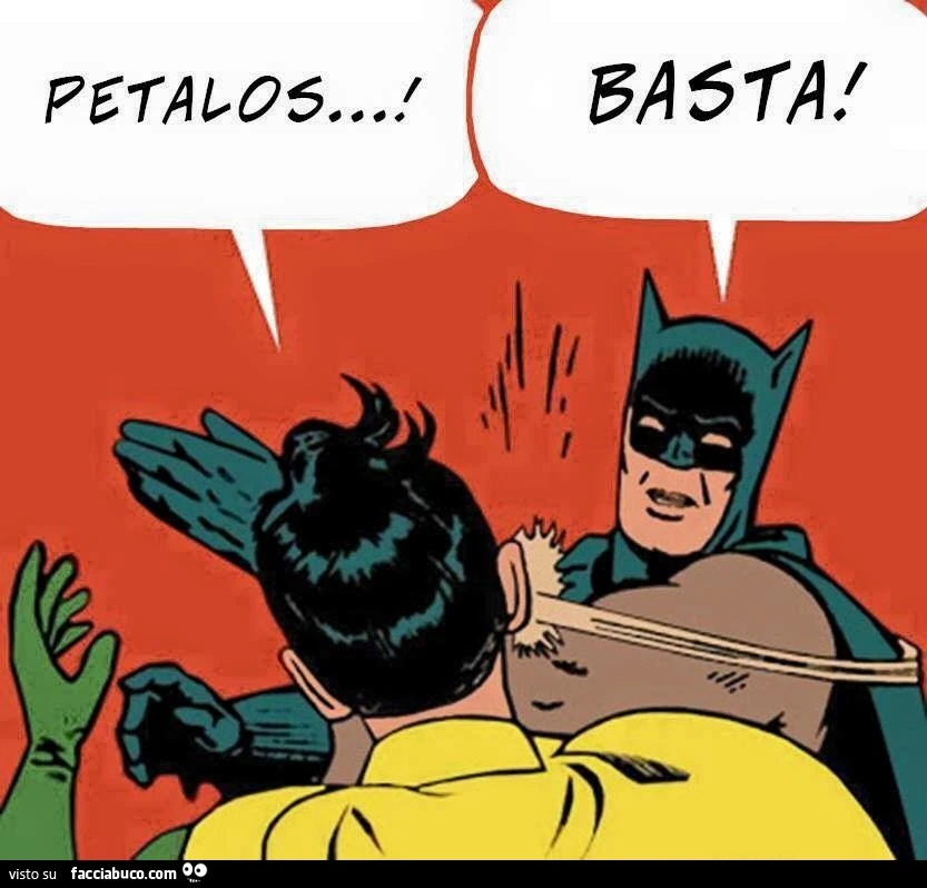 Petalos&hellip; Basta