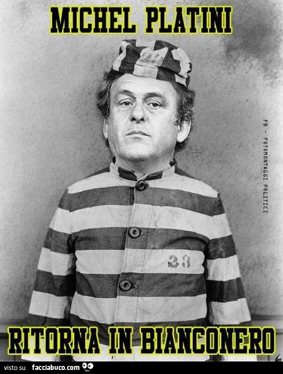 Michel Platini ritorna in bianconero
