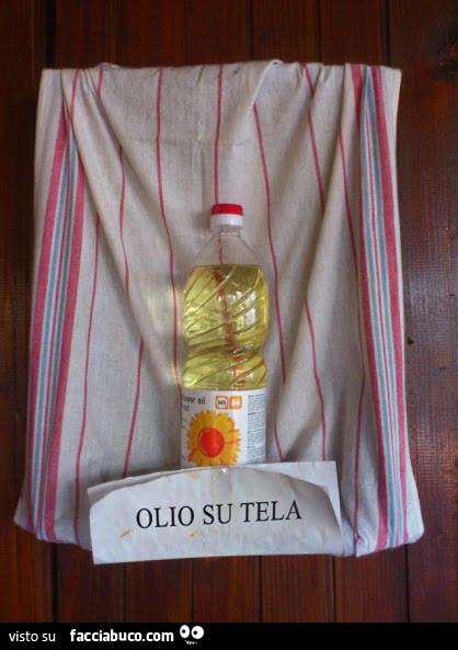 Olio su tela