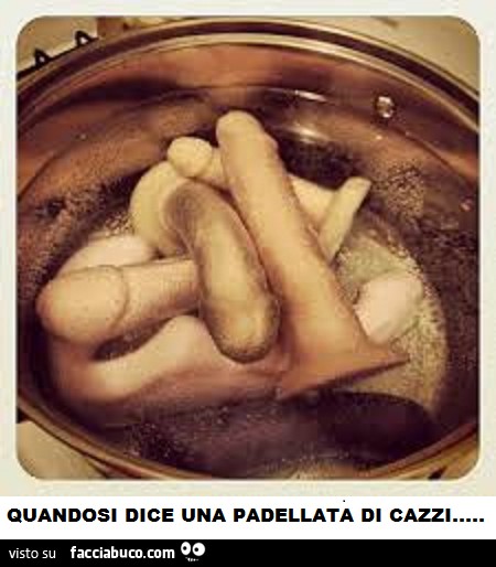 Quando si dice una padellata di cazzi