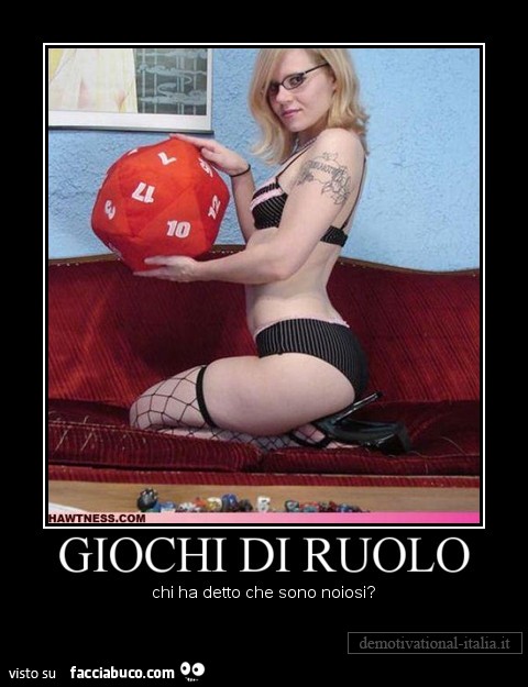 Giochi di ruolo: chi ha detto che sono noiosi