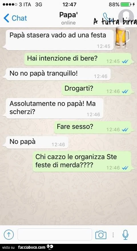 Chi cazzo le organizza ste feste di merda?