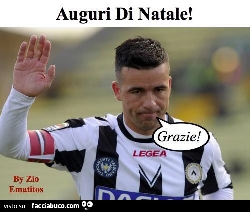 Auguri Di Natale. Grazie