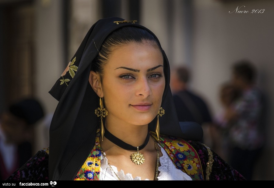 Costume tradizionale carnevale sardo