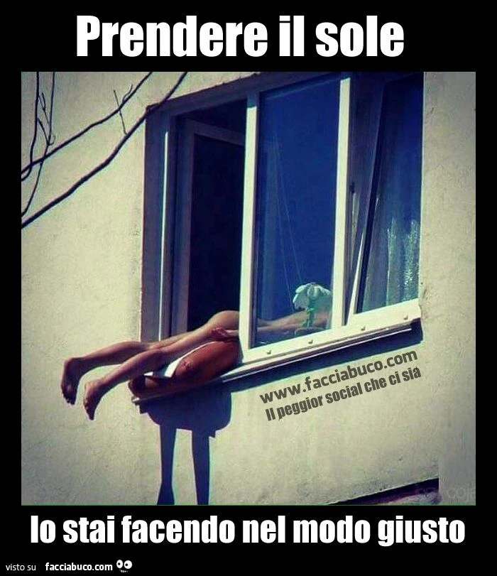 Prendere il sole... lo stai facendo nel modo giusto