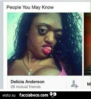 Facebook persone che potresti conoscere