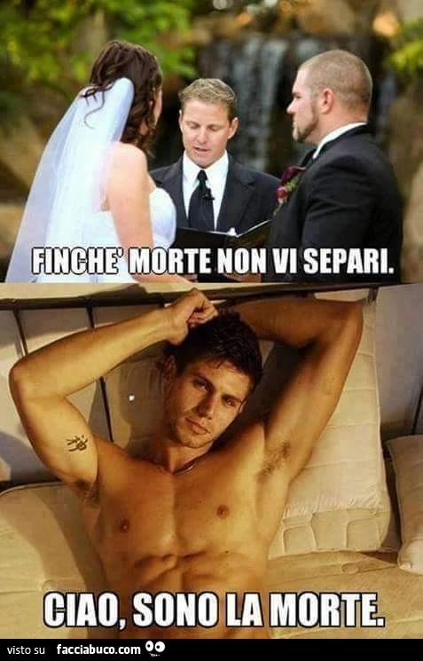 Finchè morte non vi separi. Ciao, sono la morte