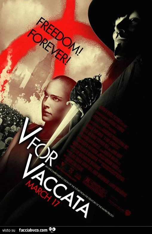 V for VACCATA! La rivoluzione è iniziata!