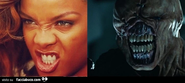 Somiglianza rihanna nemesis