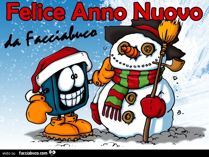 Felice anno nuovo da Facciabuco