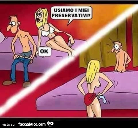 Usiamo i miei preservativi? Ok