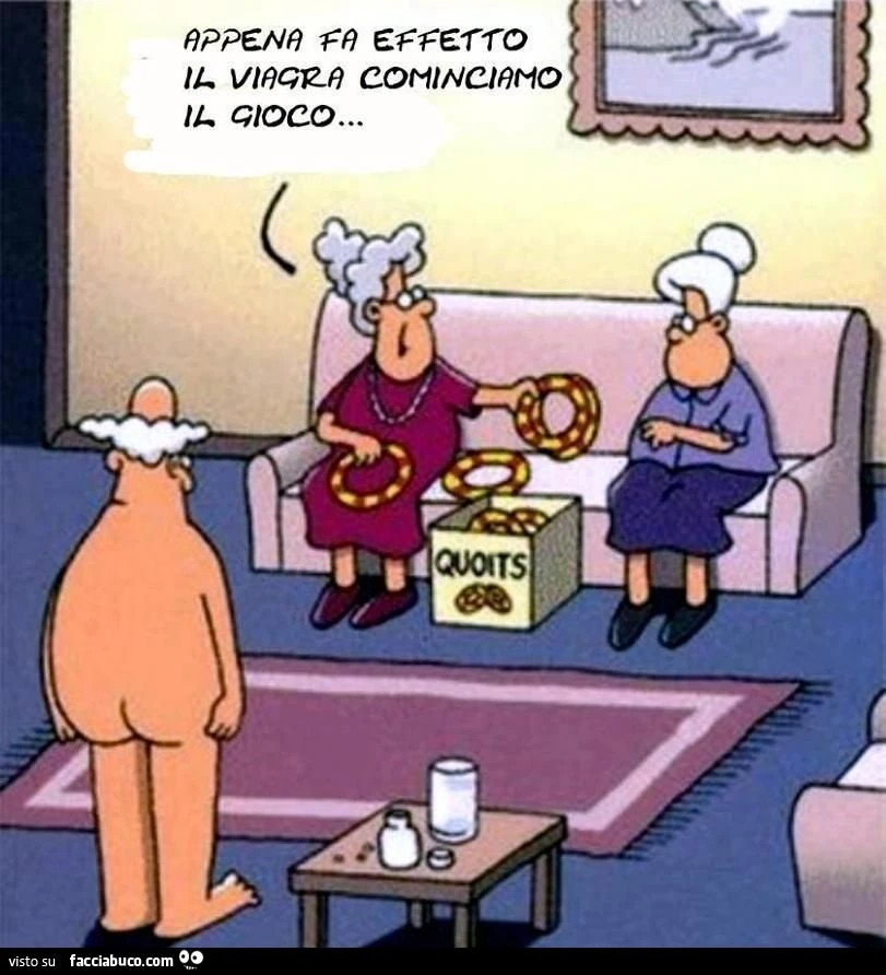 Appena fa effetto il viagra cominciamo il gioco