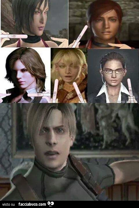 Tutte incinta di Leon Scott Kennedy