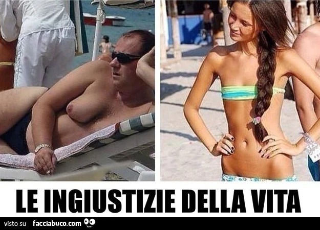 Le ingiustizie della vita