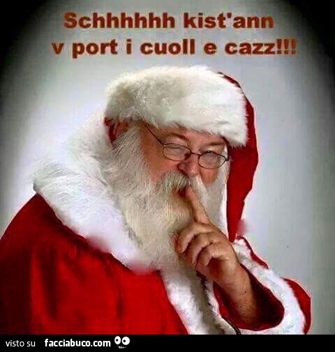 Schhhhh kist'ann v port i cuoll e cazz