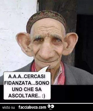 A.A.A. Cercasi fidanzata, sono uno che sa scoltare