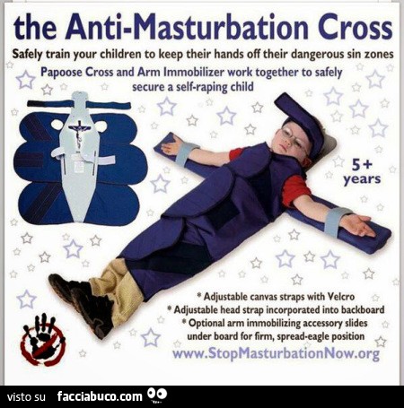 The anti-masturbation cross for children