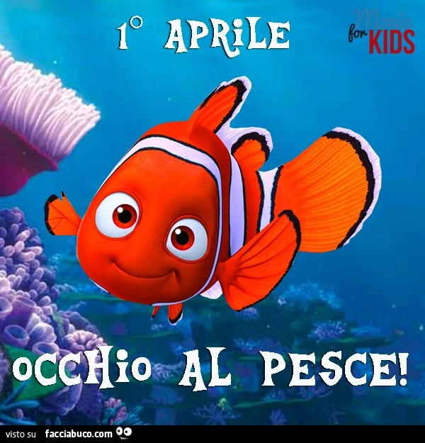 1° Aprile. Occhio al pesce