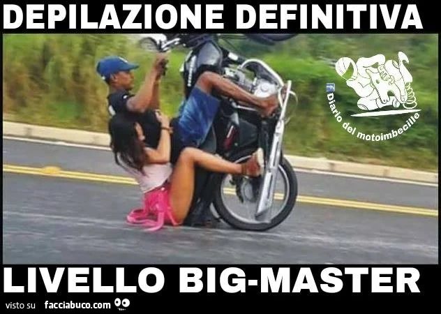 Depilazione definitiva livello Big Master
