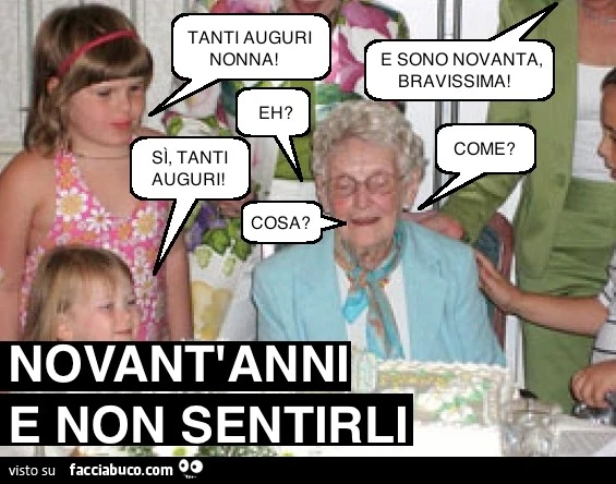 Novant'anni e non sentirli