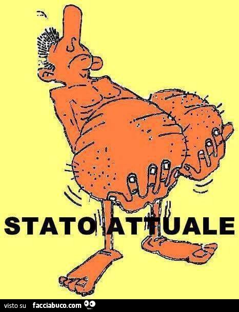Stato attuale. Coglioni giganti