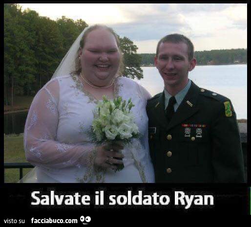 Salvate il soldato Ryan… dal matrimonio