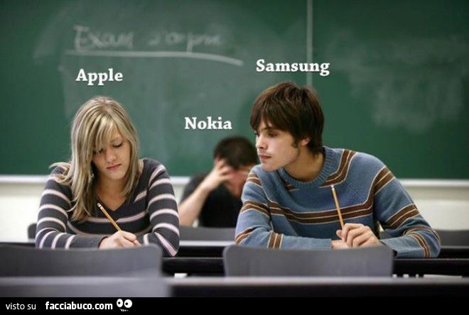 Nokia in crisi, Samsung copia Apple