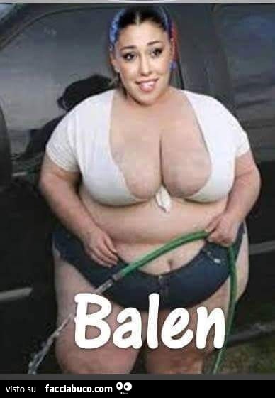 Belen Rodriguez in versione grassa: Balen