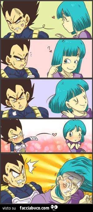 dragon ball vegeta e bulma