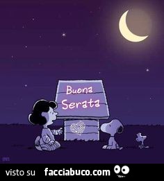 Buona Serata da Snoopy