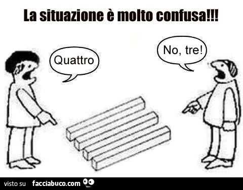 quante sono le travi? Quattro o tre? la situazione è molto confusa