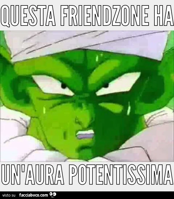Questa friendzone ha un'aura potentissima