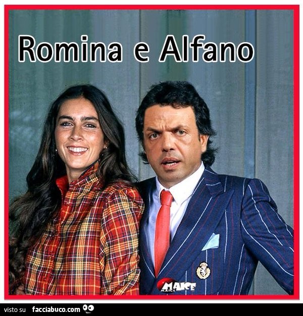 Romina e Alfano