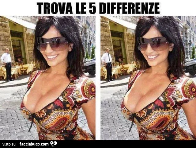 Trova le 5 differenze