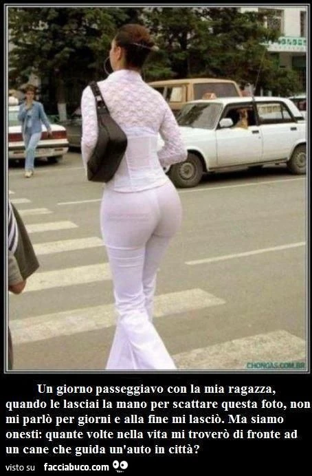 ragazza mi lascia dopo aver scattato foto equivoca