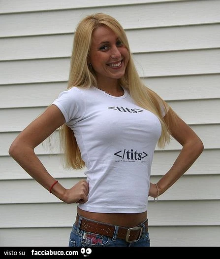 tette tits tag html