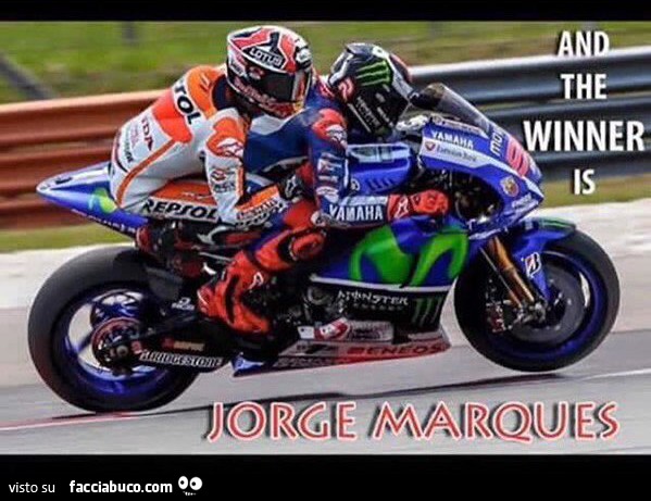 And the winner is Jorge Marquez