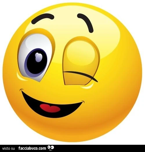 Smile dell'occhiolino
