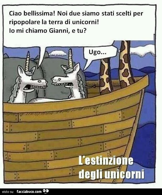 L'estinzione degli unicorni