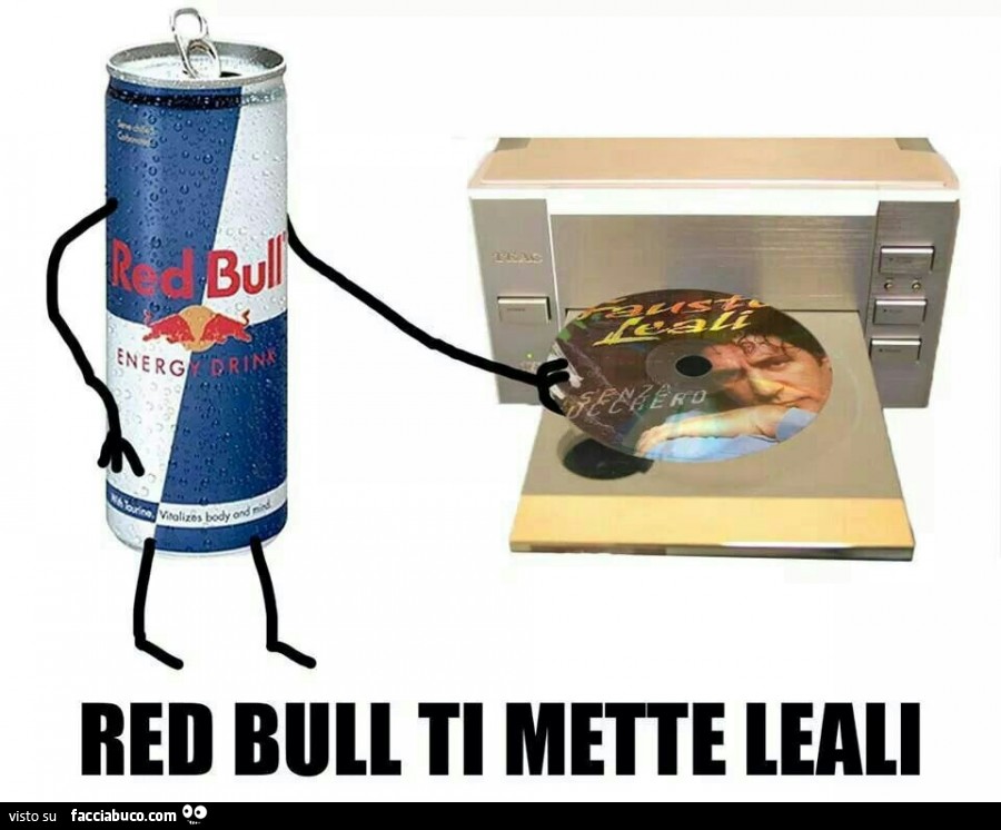 Red Bull ti mette Leali
